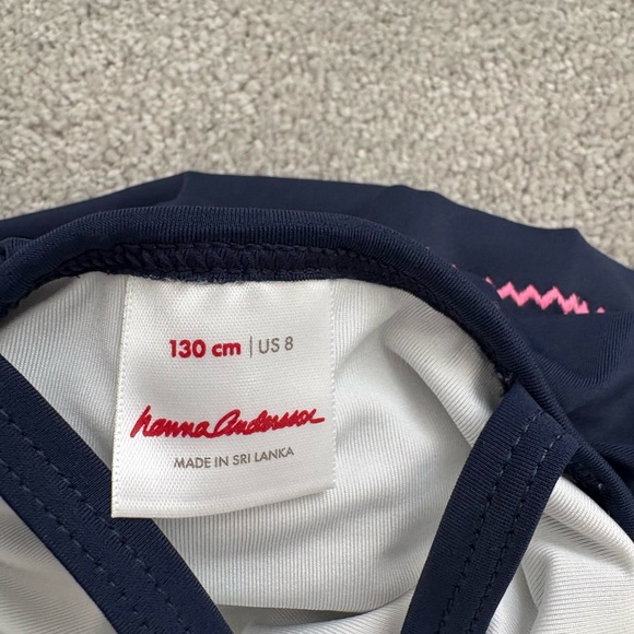 Hanna Andersson Girls Swimsuit size 8 - Picture 3 of 3